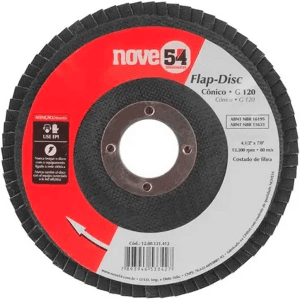 Disco flap 7” G120 nove54